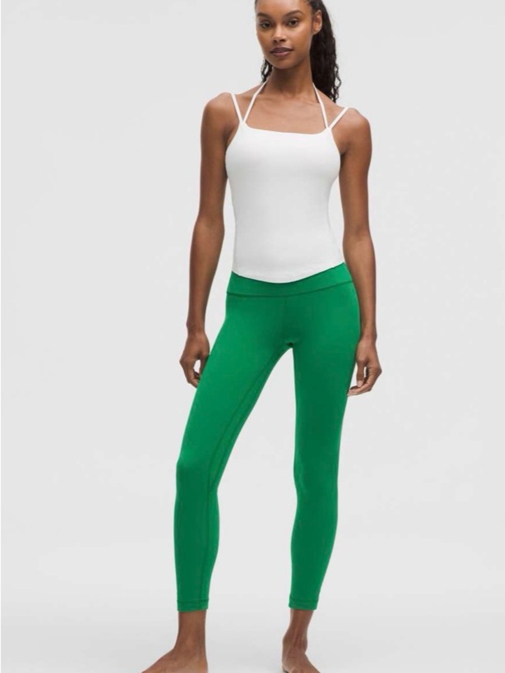 Lululemon Align High Rise Pant 25" Raceway Green Leggings Women's Size 18